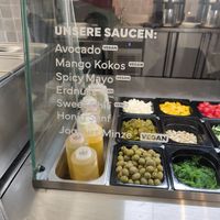 Sauce at FRIDA FRISCH Chilehaus in Hamburg