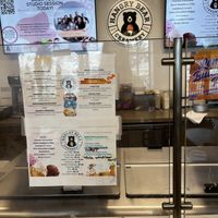 Non-dairy vegan options plus toppings!  at Hangry Bear Creamery in Kennett Square