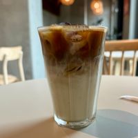 Iced Latte as Served at Laylo Cafe in Chamblee