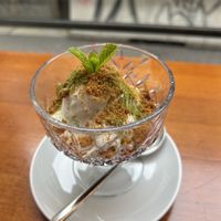 Matcha Ice Cream 7€  at Susuru - Japanese Izakaya  in Vienna