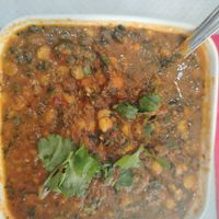 Dhaal di lenticchie e spinaci at Punjab Restaurant   in Provence-alpes-cote Dazur