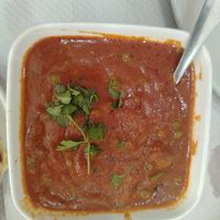 Alou matar (curry di piselli, patate e formaggio) at Punjab Restaurant   in Provence-alpes-cote Dazur