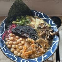 Spiced Kinoko Ramen with Miso seasoning  at SOUP DL  in Dublin