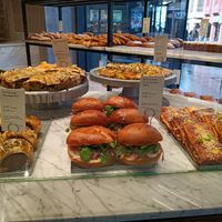 various vegan options at Cornish Bakery Exeter  in Exeter