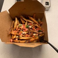 mountain fries with pico at MeeT on Main in Vancouver
