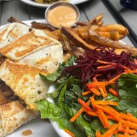 Chikin Crunchwrap (was on the menu for a week) at MeeT on Main in Vancouver