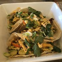 K-town taco bowl   at MeeT on Main in Vancouver