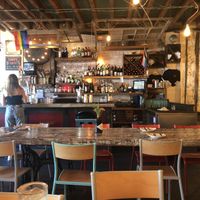 Lots of beverage options   at MeeT on Main in Vancouver