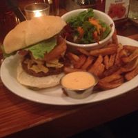 Burger n' fries!! at MeeT on Main in Vancouver