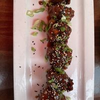 Delicious cauliflower appetizer  at MeeT on Main in Vancouver