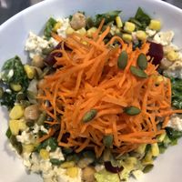 Feta salad at MeeT on Main in Vancouver