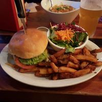 House burger at MeeT on Main in Vancouver