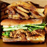 Banh Mi special at MeeT on Main in Vancouver