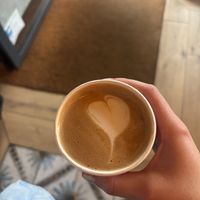 Cappu with oat milk  at Espresso Perfetto in Bonn