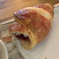 Vegan croissant!  at The Cornish Bakery in Salisbury