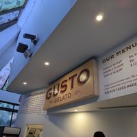 Logo at Gusto Gelato  in Perth