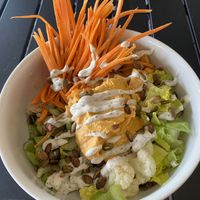 Buffalo Tofu bowl. It was awesome!  at The Well in Lancaster