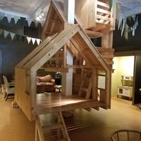 Indoor tree-house at The Well in Lancaster