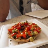 Avocado toast! at Micro in Cisternino