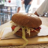 Sandwich at Micro in Cisternino