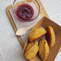 Falafel fava!!! at Micro in Cisternino