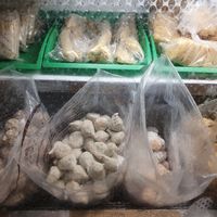 Veg meats at Layonna Vegetarian Health Food in Oakland