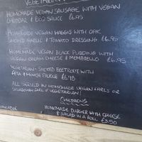 Great Menu  at Alpacaccinos Café in Isle Of Lewis