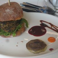 Vegan Haggis  at Alpacaccinos Café in Isle Of Lewis
