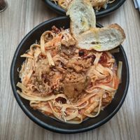 Pasta Pomodoro at Bottega Matti in Bogota