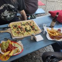 Our food  at Südblock in Berlin