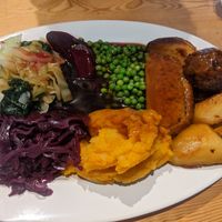 Almond wellington at Karamel in North London