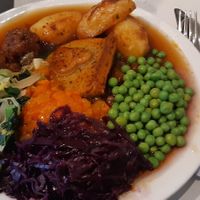 Stout pie roast at Karamel in North London