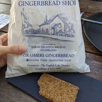 Vegan, delicious gingerbread! at Grasmere Gingerbread in Grasmere