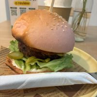 Had a real nice burger that was a great deal.  at Ivegan Supershop Xuan Thuy - Healthy Plant Based Cafe in Ho Chi Minh City