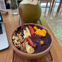 acai bowl at Ivegan Supershop Xuan Thuy - Healthy Plant Based Cafe in Ho Chi Minh City