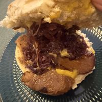 Inside of the Sietanitas Sandwich   at Sapato Verde in Lisbon