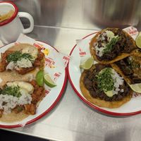 Jackfruit and mushroom at Taqueria El Primo in Dubai