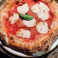 Vegan Salami Pizza at 60 Seconds to Napoli Hannover in Hannover