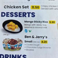 Mango sticky rice at Padthaiwok CC FAN Mallorca Shopping in Palma