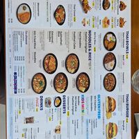 Whole menu at Padthaiwok CC FAN Mallorca Shopping in Palma