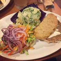 Chicken Run Ranch Burger
Crispy battered Native Chicken, ranch dressing, romaine, carrots and shaved red onions. Served on a whole wheat bun. at Native Foods - Conn Ave in Washington