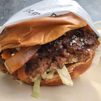 Steakhouse Burger  at Veggie Grill in Corte Madera