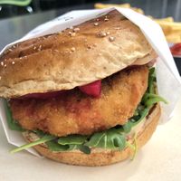 Santa Fe Chick’n  at Veggie Grill in Corte Madera