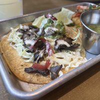 Mushroom taco  at Veggie Grill in Corte Madera