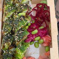 Vegetarian roll. Is vegan at Goja Sushi in Stroemstad