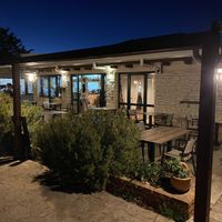 Outdoor seating  at Tipico in Rovinj