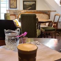 Latte at Den Go'e Fe in Silkeborg