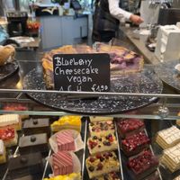 Vegan cheesecake tastes very nice! And that cheap pricing...  at INTERSPAR - Restaurant in Imst