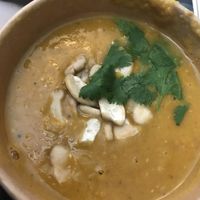 Vegan lentil soup at Soepp in Alkmaar