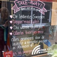 Outside at Soepp in Alkmaar